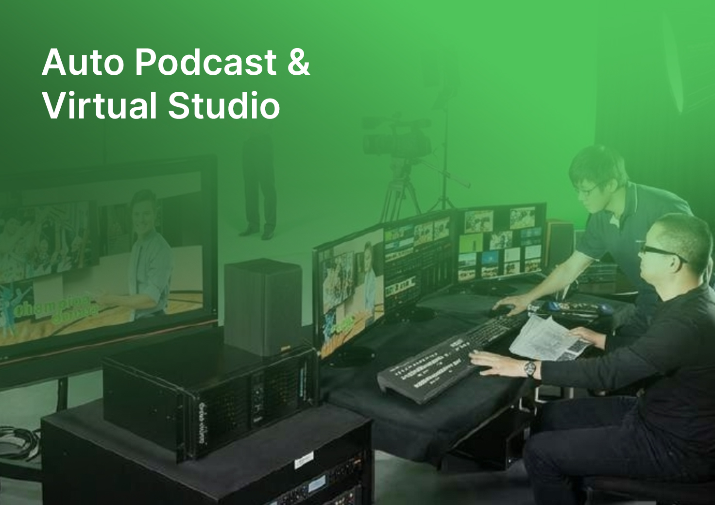 Auto Podcast & Virtual Studio