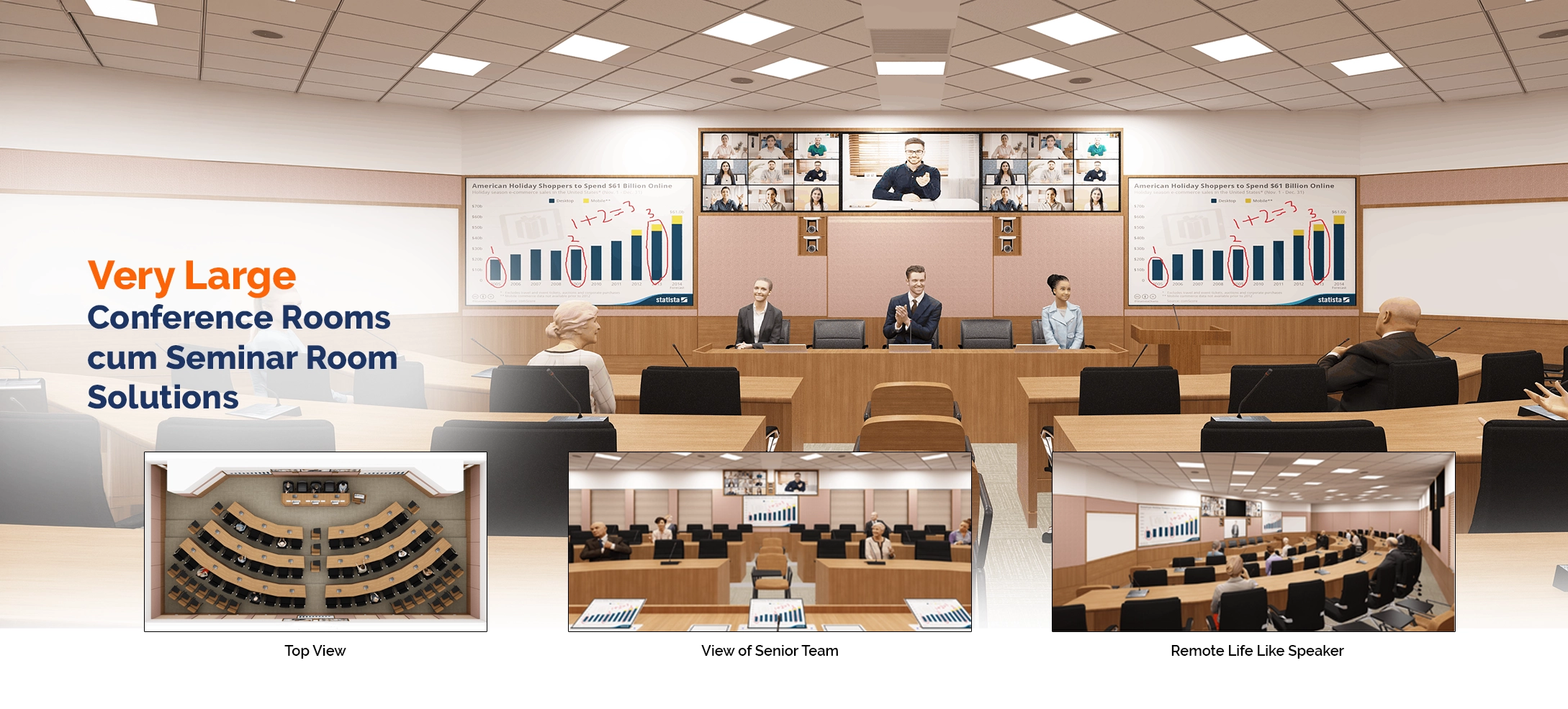 very large conference room