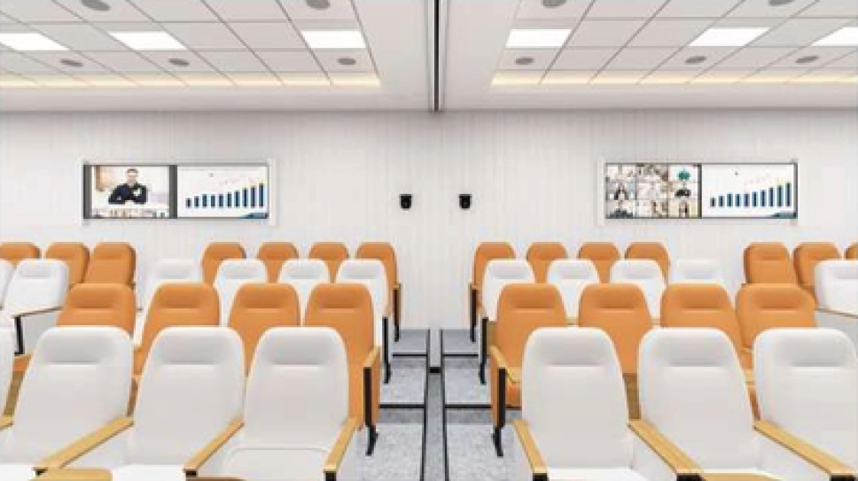 Dual Divisible Immersive Hybrid Training Rooms