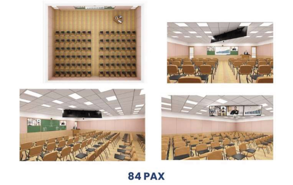 Immersive Hybrid Teaching Classrooms