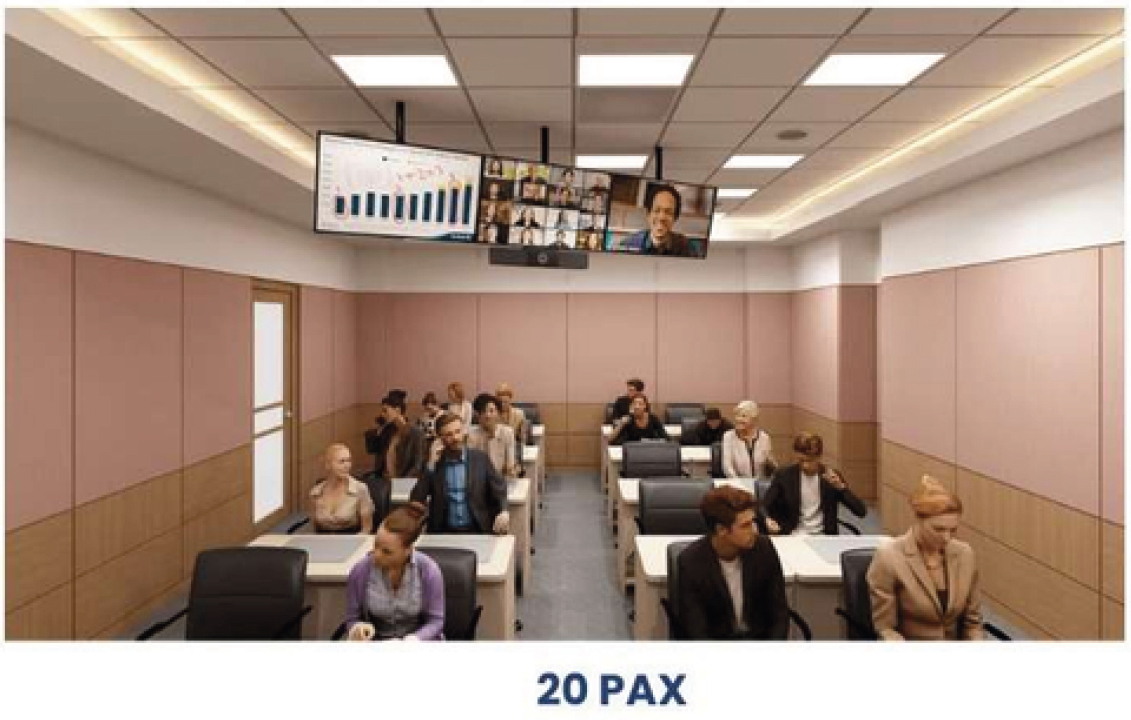 Immersive Hybrid Training Rooms with Computer Embedded