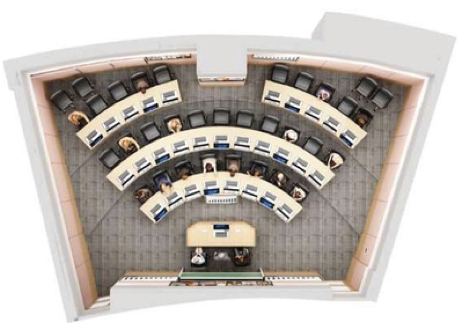 Immersive Hybrid Training Rooms with Computer Embedded