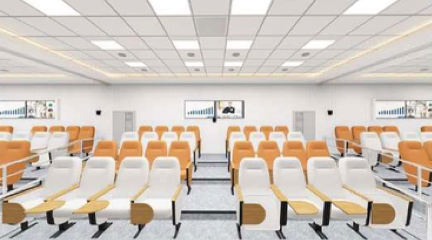 Triple Divisible Immersive Hybrid Training Rooms