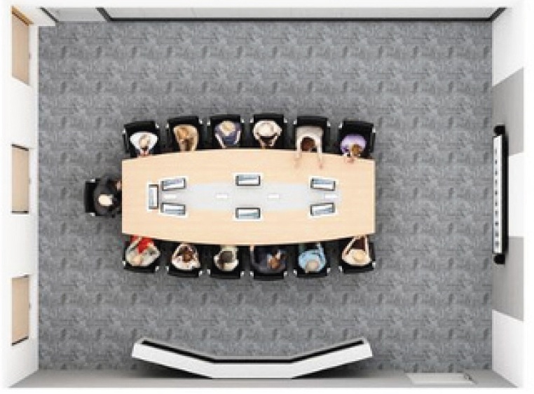 Ultra Immersive Two-in-One 13 PAX Telepresence Board Rooms