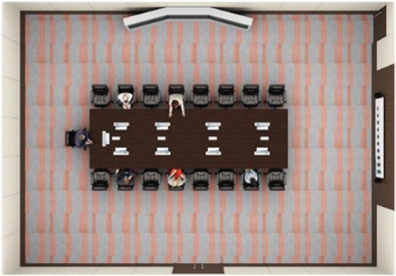 Ultra Immersive Two-in-One 17 PAX Telepresence Board Rooms