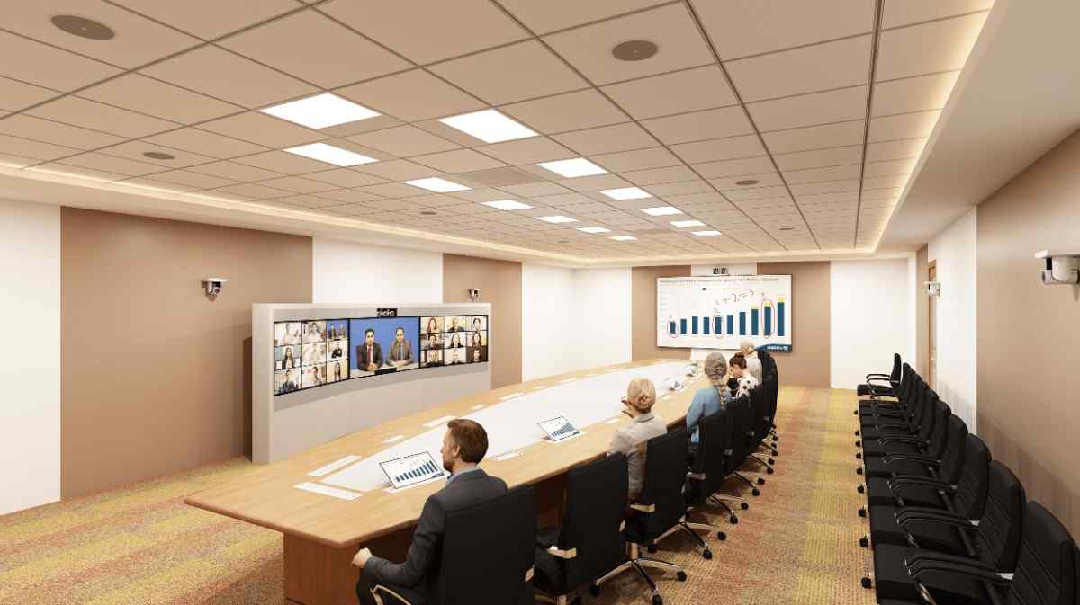 Ultra Immersive Two-in-One 25 PAX Telepresence Board Rooms