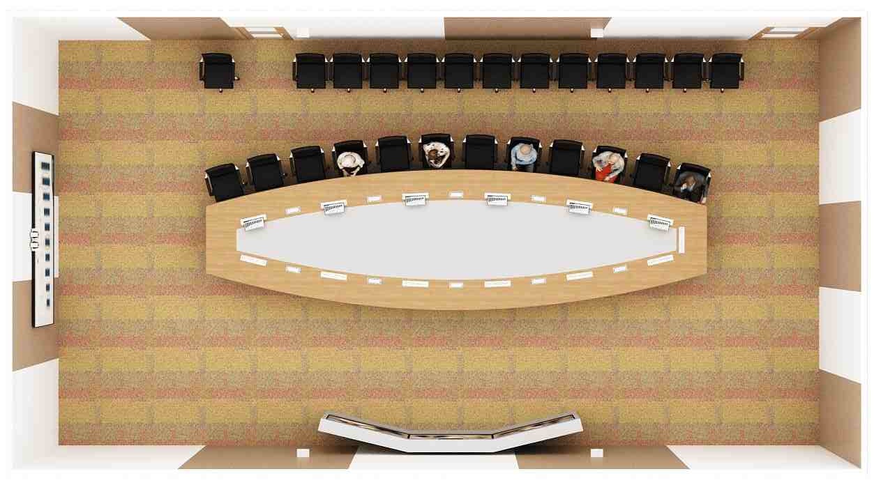 Ultra Immersive Two-in-One 25 PAX Telepresence Board Rooms