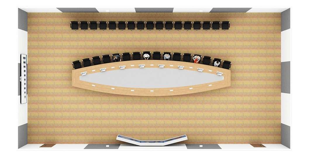 Ultra Immersive Two-in-One 33 PAX Telepresence Board Rooms