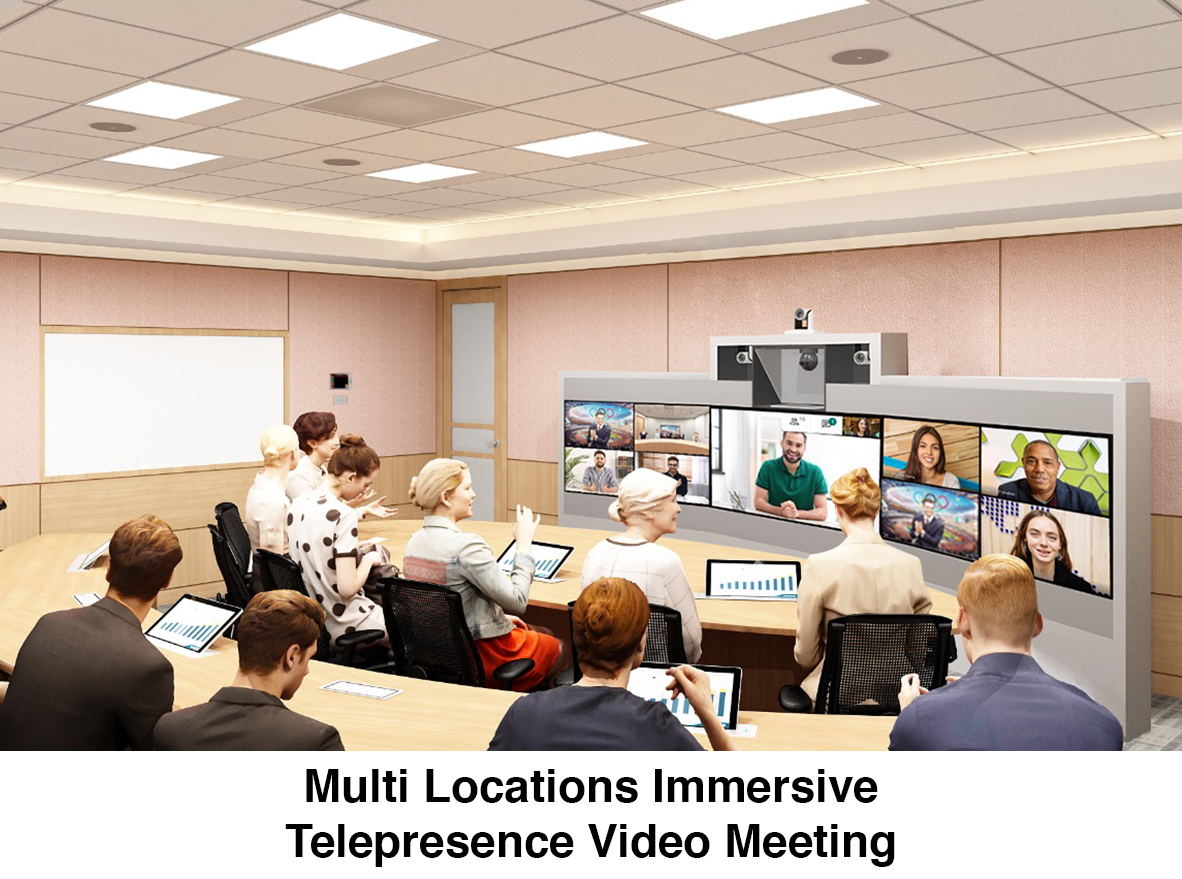 Ultra Immersive Collaboration Teams Zoom