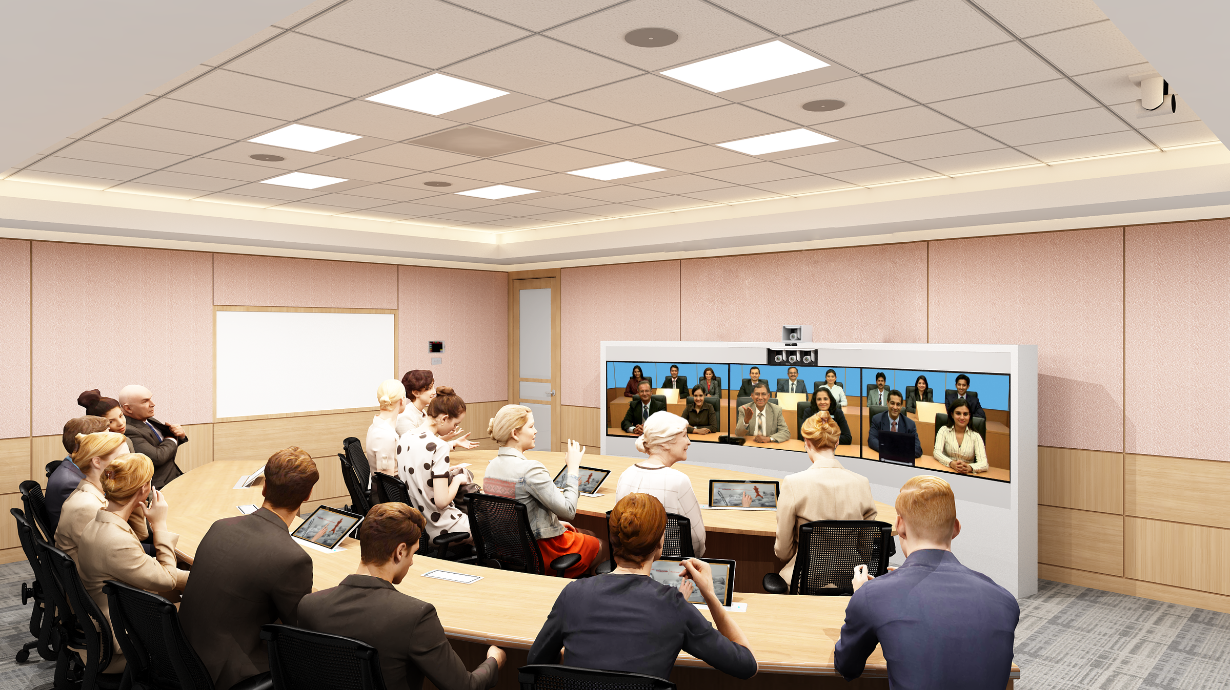 2 Tier Ultra Immersive Telepresence Studio